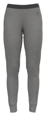 Collant Long Femme Odlo Merinos 200 Natural Gris