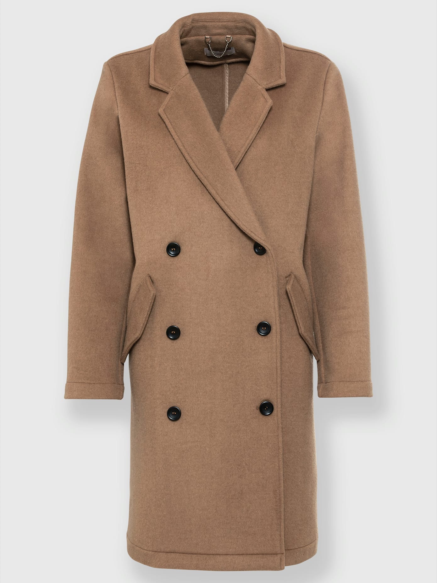 Manteau aspect 2 en 1 avec empiècement gilet