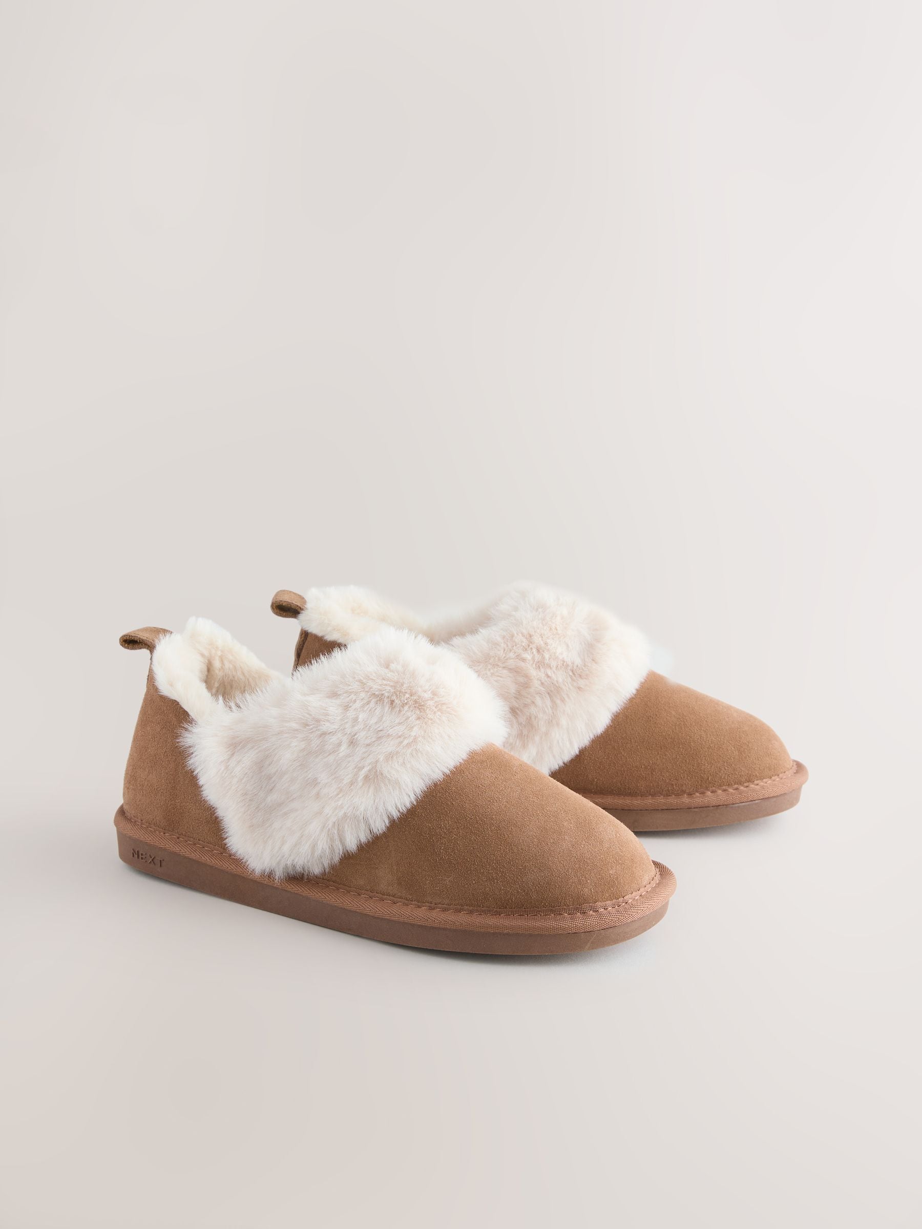Kastanjebruin - Suède Shoot pantoffels