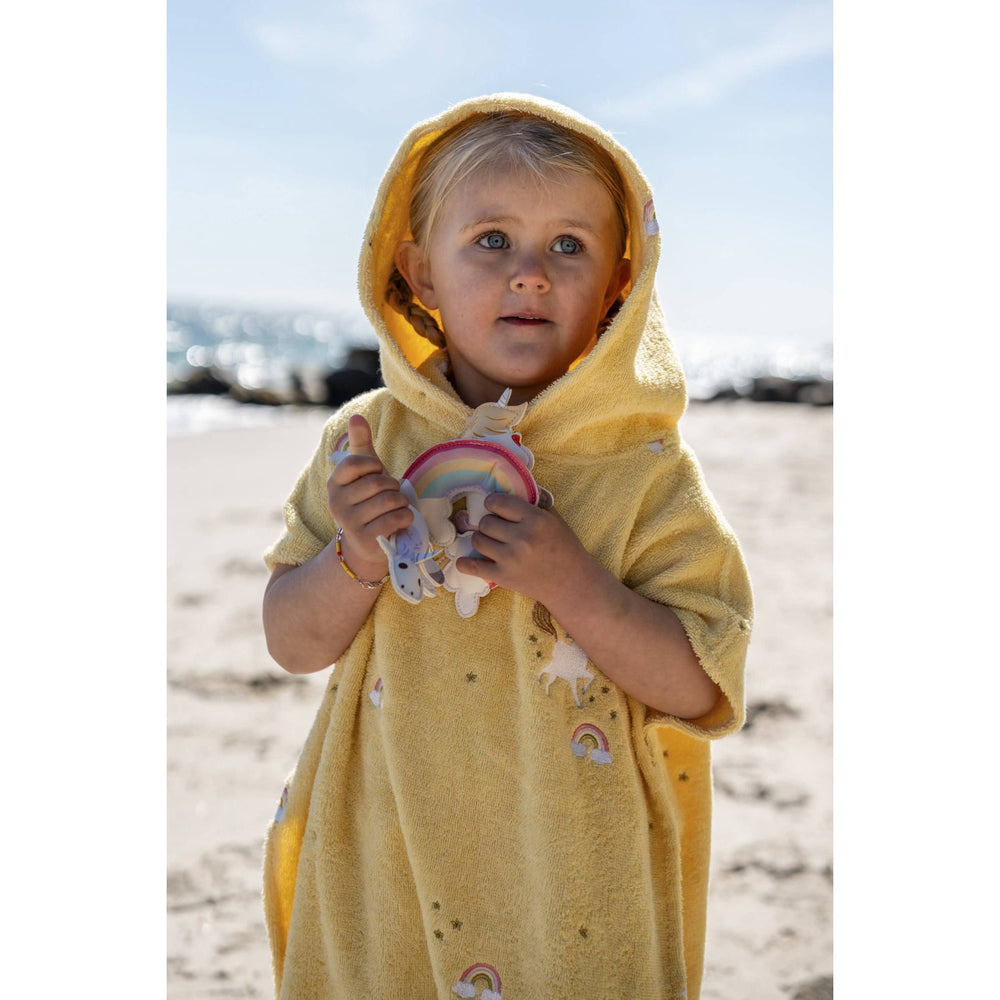 Køb FILIBABBA Unicorn Shores Badeponcho Med Broderi GOTS