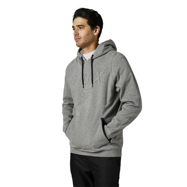 Sweat polaire randonnée FOX BACKLASH DWR PO FLEECE HEATHER GRAPHITE