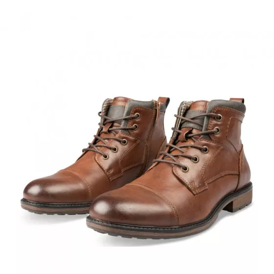Bottines MARRON DENIM SIDE