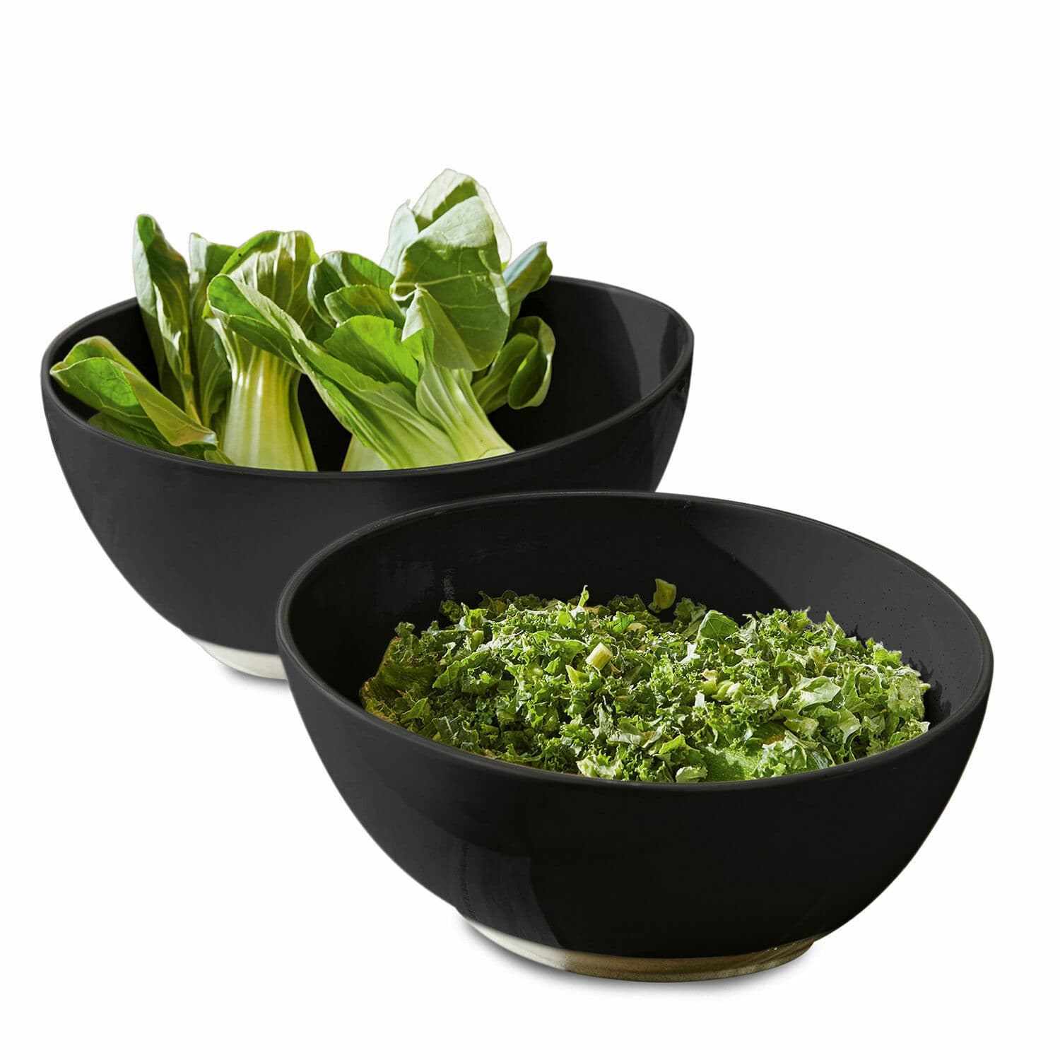 Salatschüssel 2er Set Biarré schwarz