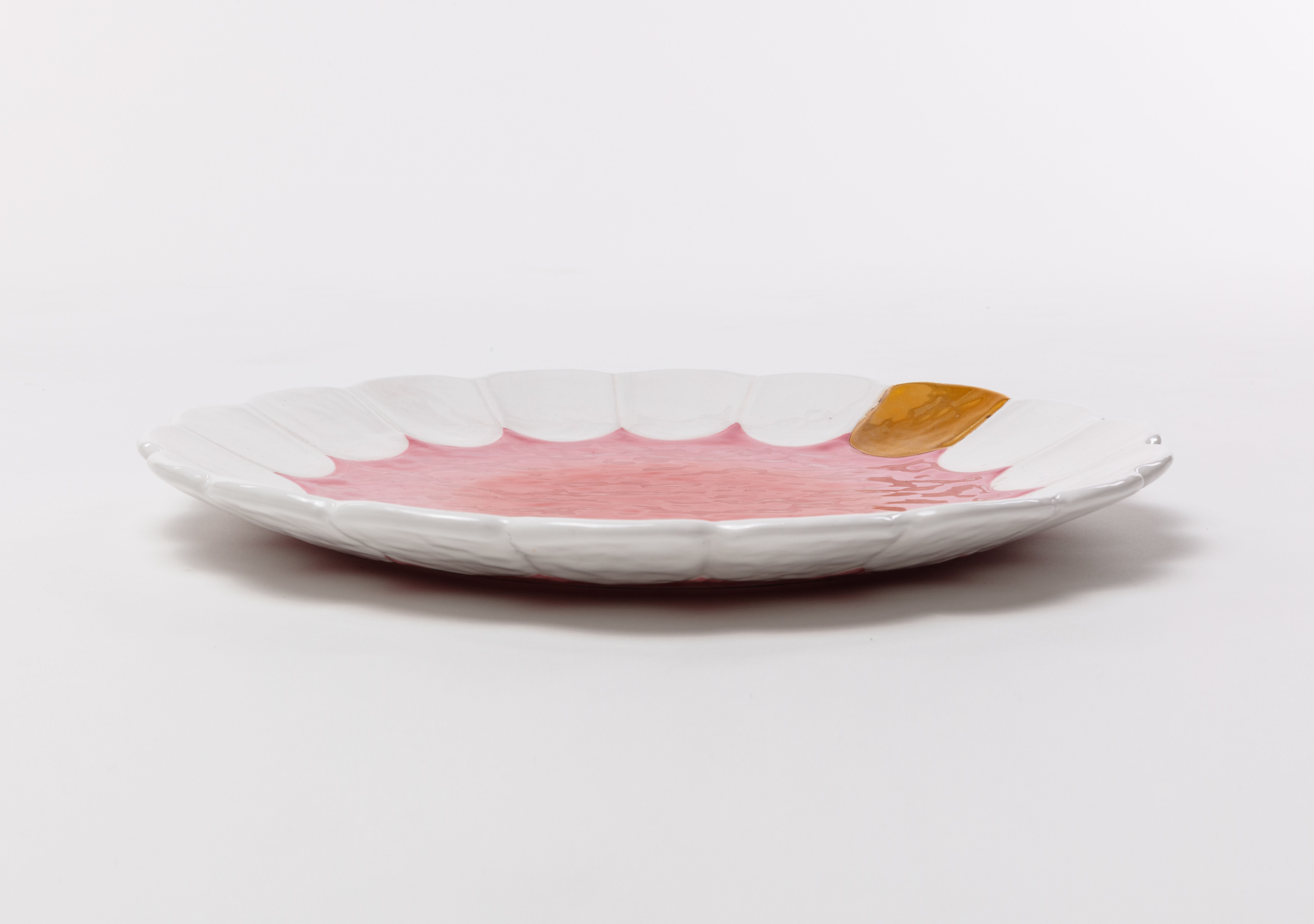 TEETH - Assiette de présentation céramique | Blanc