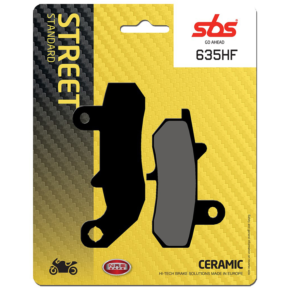 SBS - Plaquettes de frein 635HF