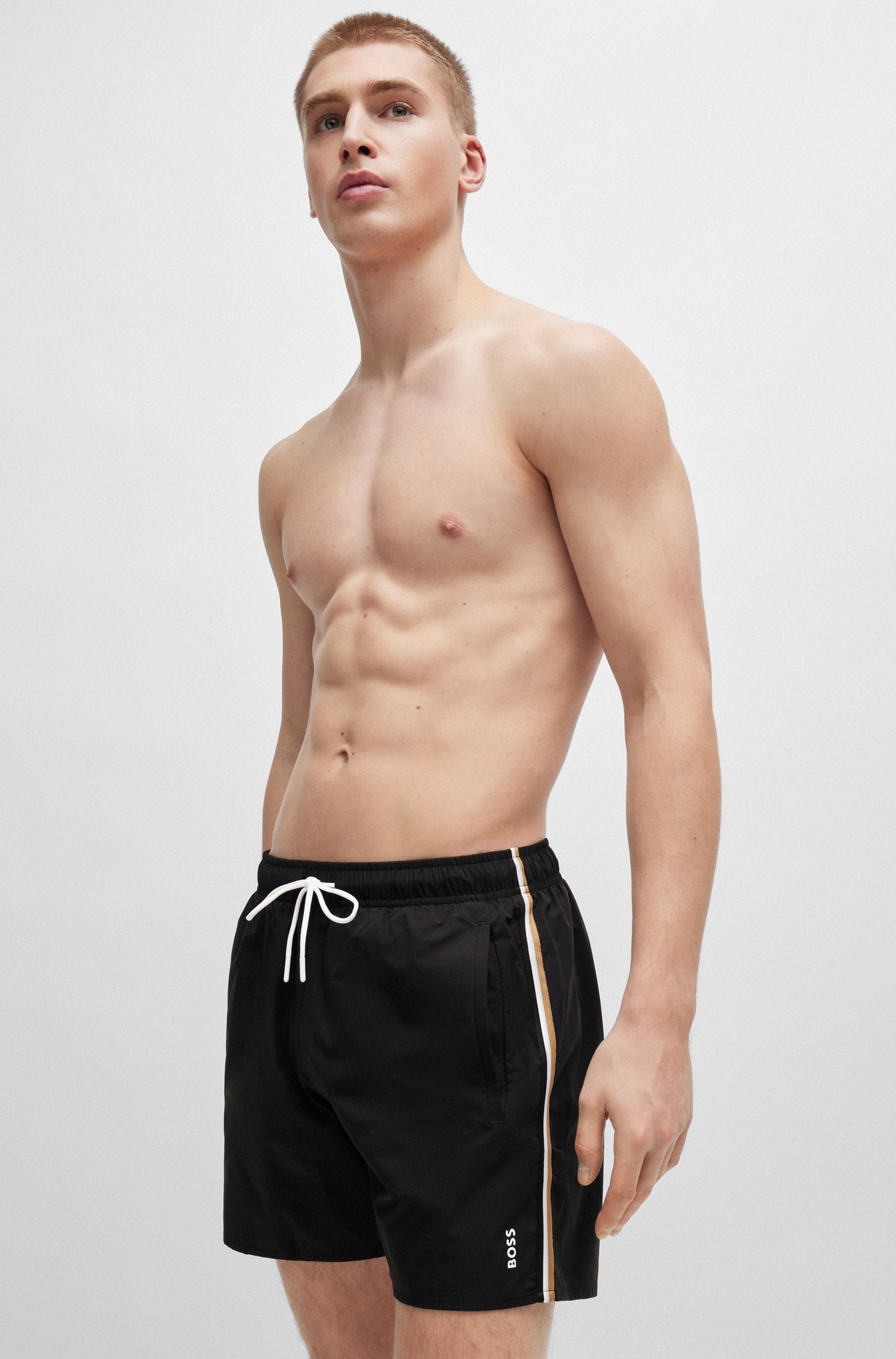 BOSS Badeshorts »Iconic« mit Gesässtasche