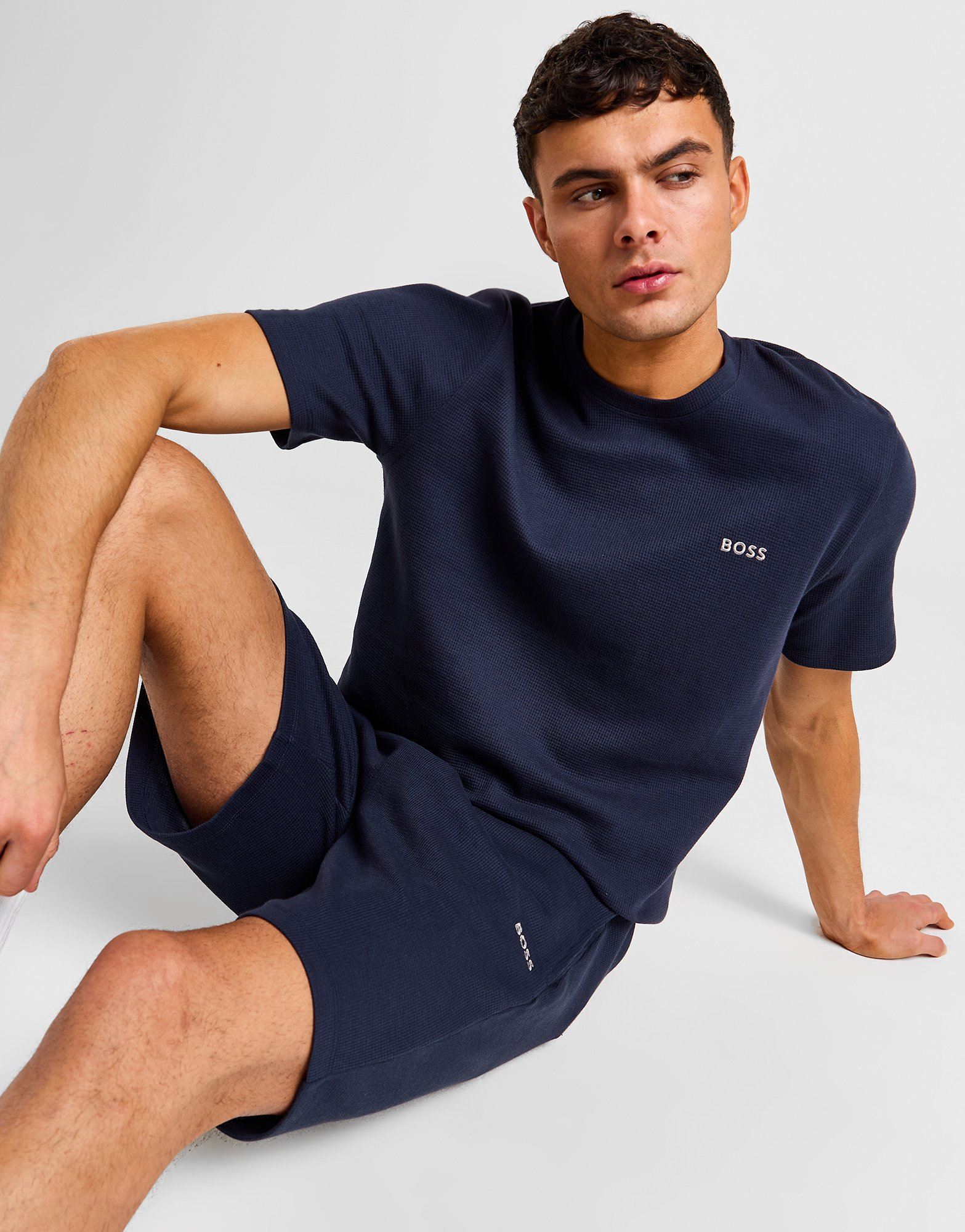 BOSS T-shirt Waffle Homme