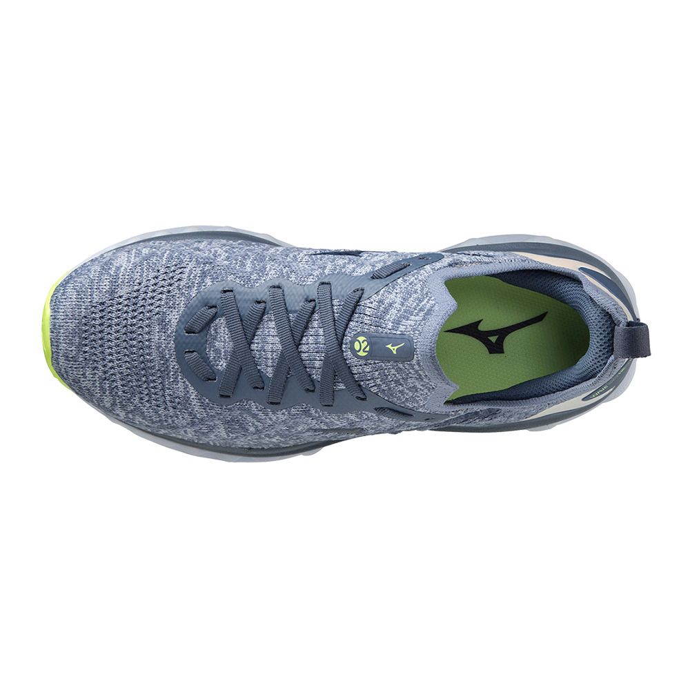 Mizuno WAVE SKY NEO 2 - Chaussures running Femme tropospher/blueb/vindigo