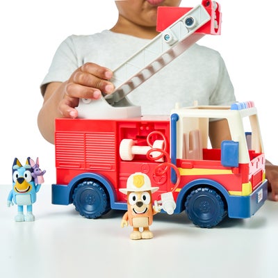 Bluey Brannbil med Figurer