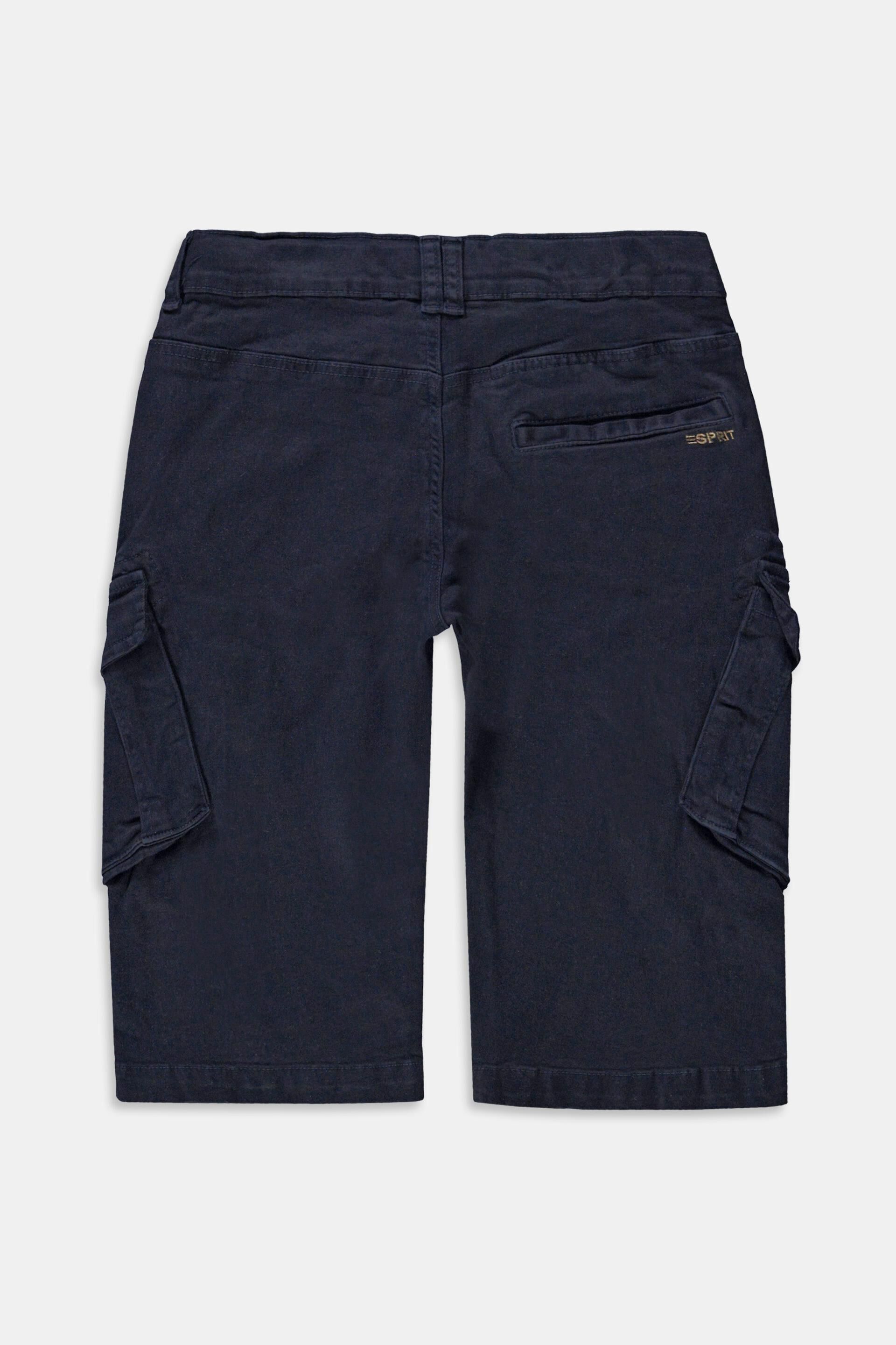 Pantalon cargo court à taille ajustable