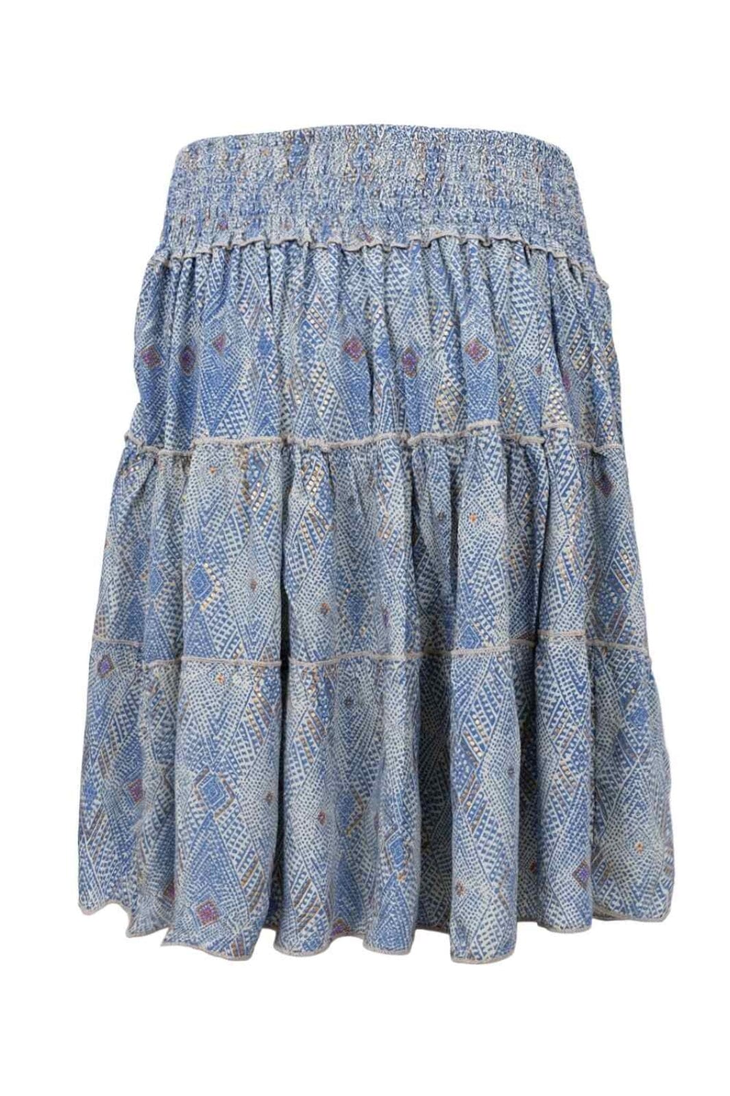 Black Colour Bcluna Boho Short Skirt 39219