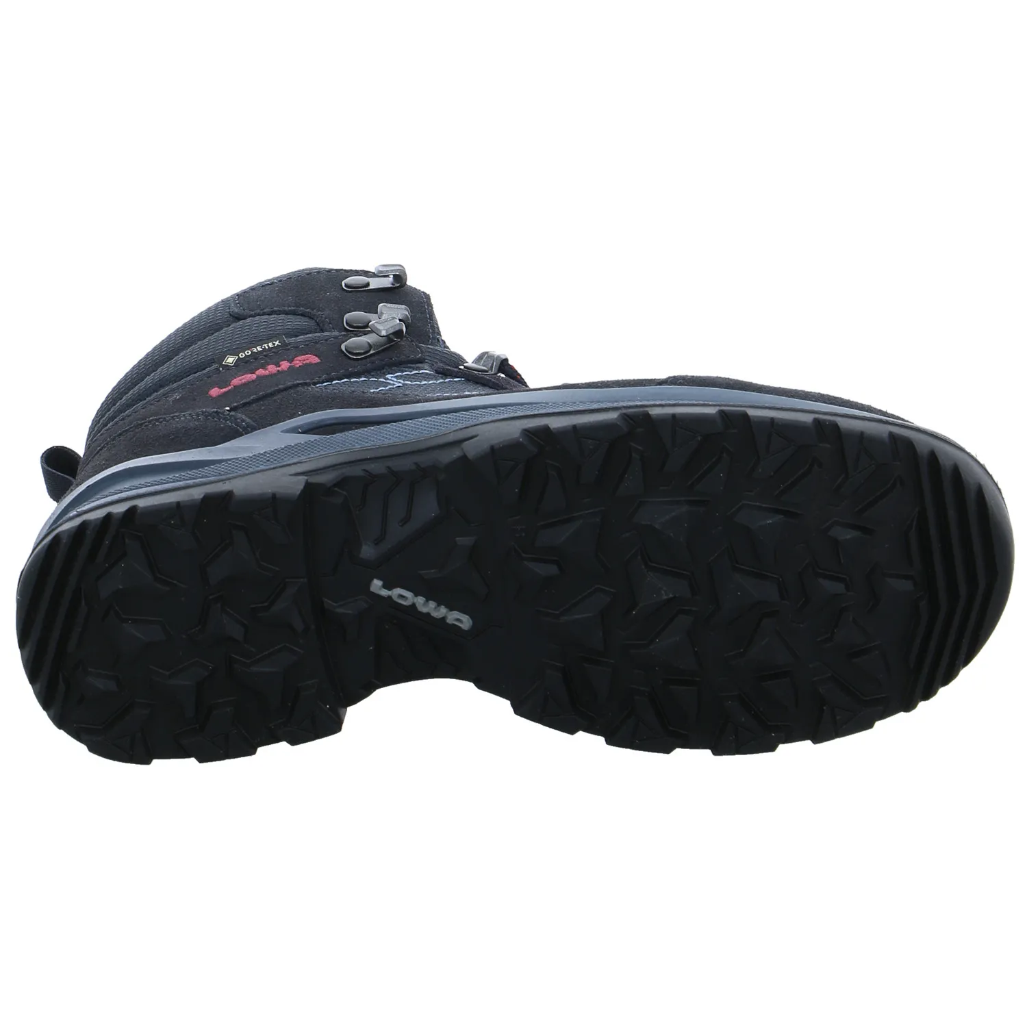 LOWA Wander- Bergschuh Damen Blau Lederimitat