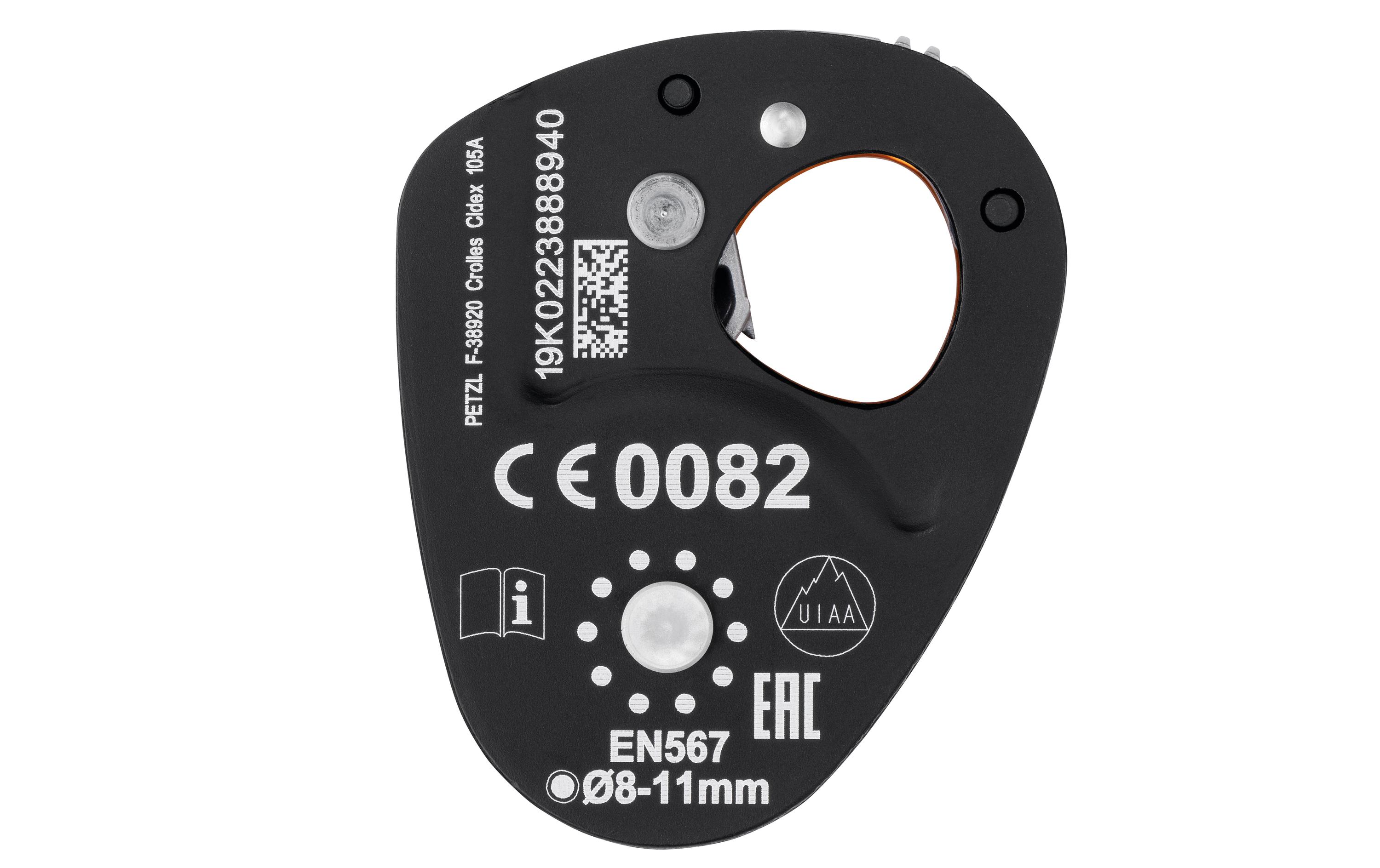 Umlenkrolle Micro Traxion Pulley RopeclampLeichte Umlenkrolle mit Rücklaufsperre und hohem Wirkungsgrad
