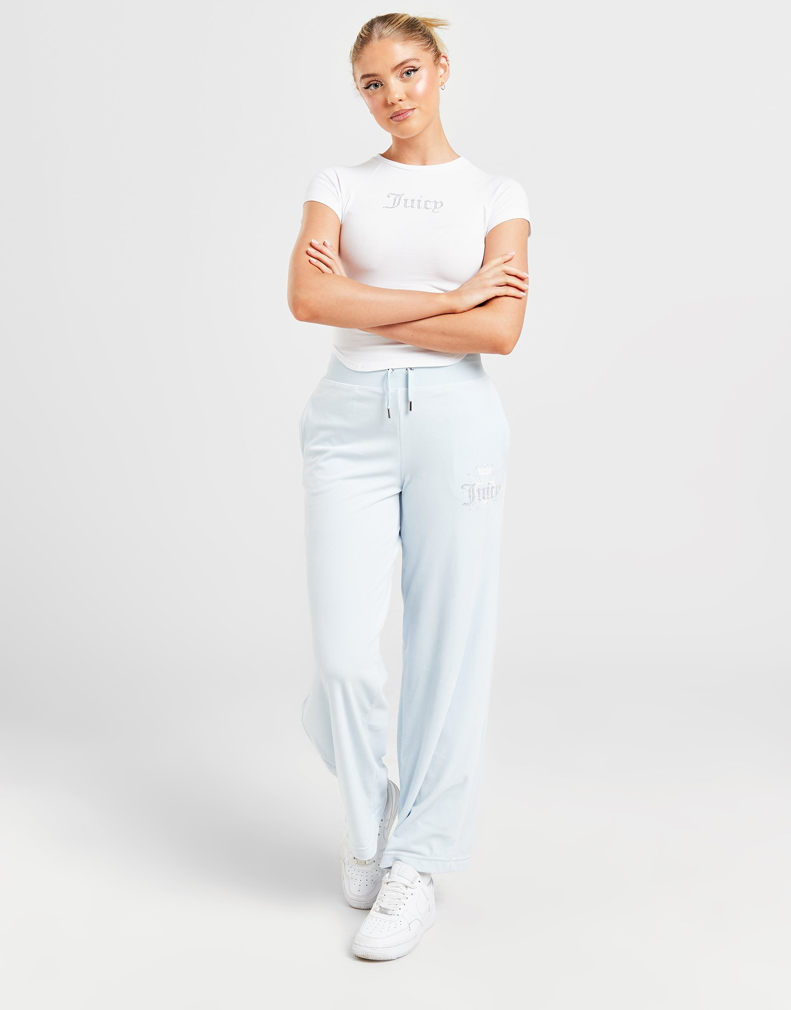 JUICY COUTURE T-shirt Diamante Slim Femme