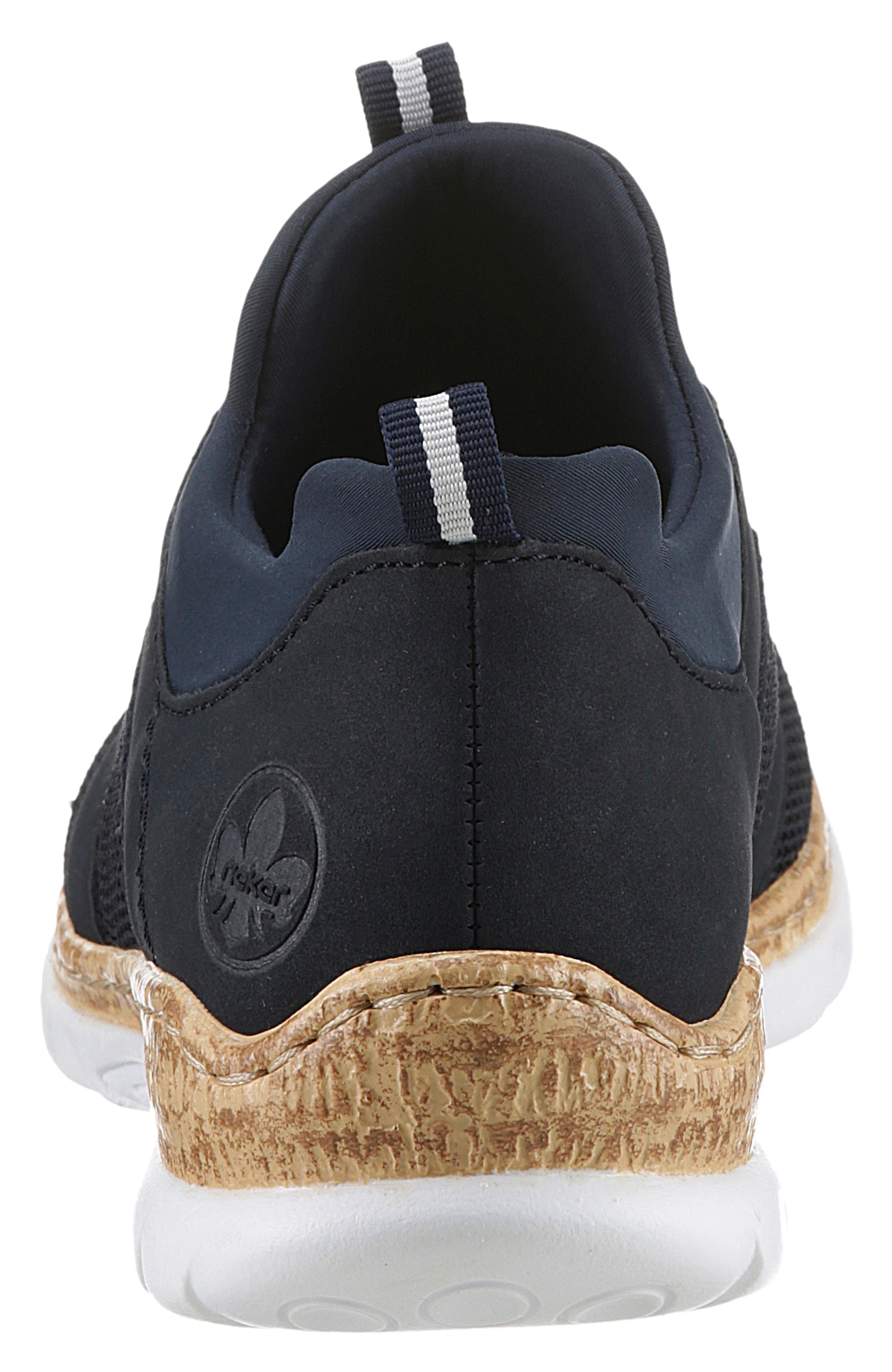 Rieker Slip-On Sneaker  , Schlupfschuh, Halbschuh, Slipper, Freizeitschuh mit Elastikeinstieg