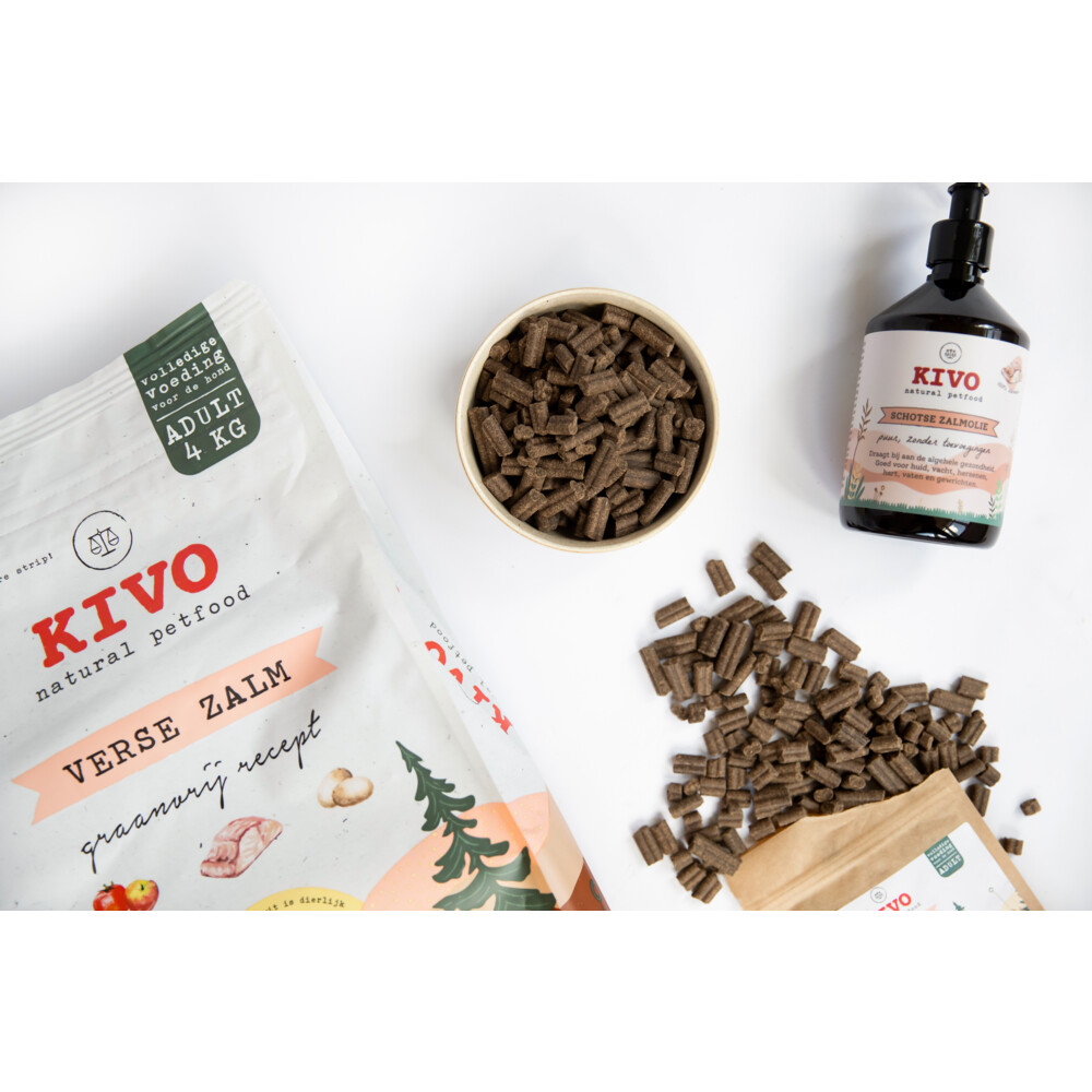 Kivo Verse ZalmGraanvrij4 kg