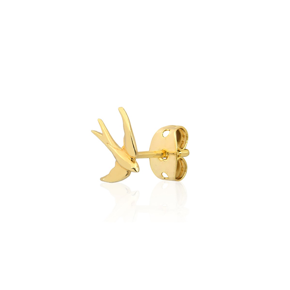 Piercing puce Agatha Birdy doré