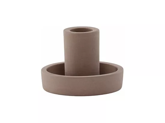 Bougeoir Design en Argile 