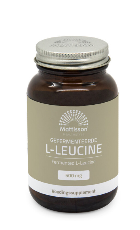Mattisson Gefermenteerde L-Leucine 500mg 60 Vegicaps