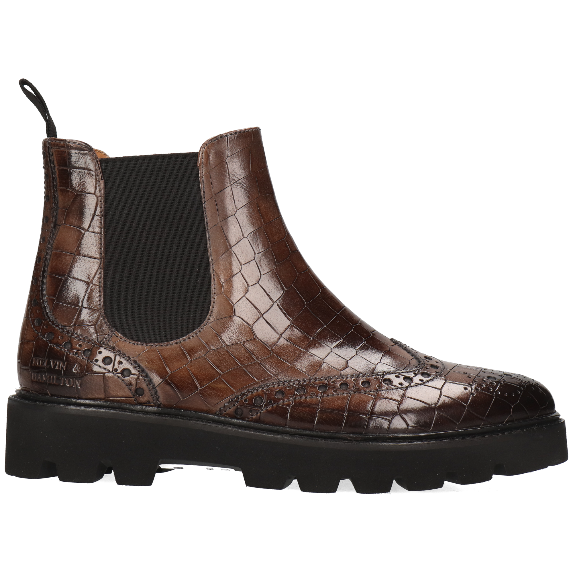 SELINA 65 - Bottines à semelle plateforme | Gris