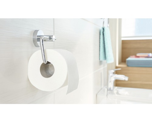 tesa toiletrolhouder zonder deksel SMOOZ chroom