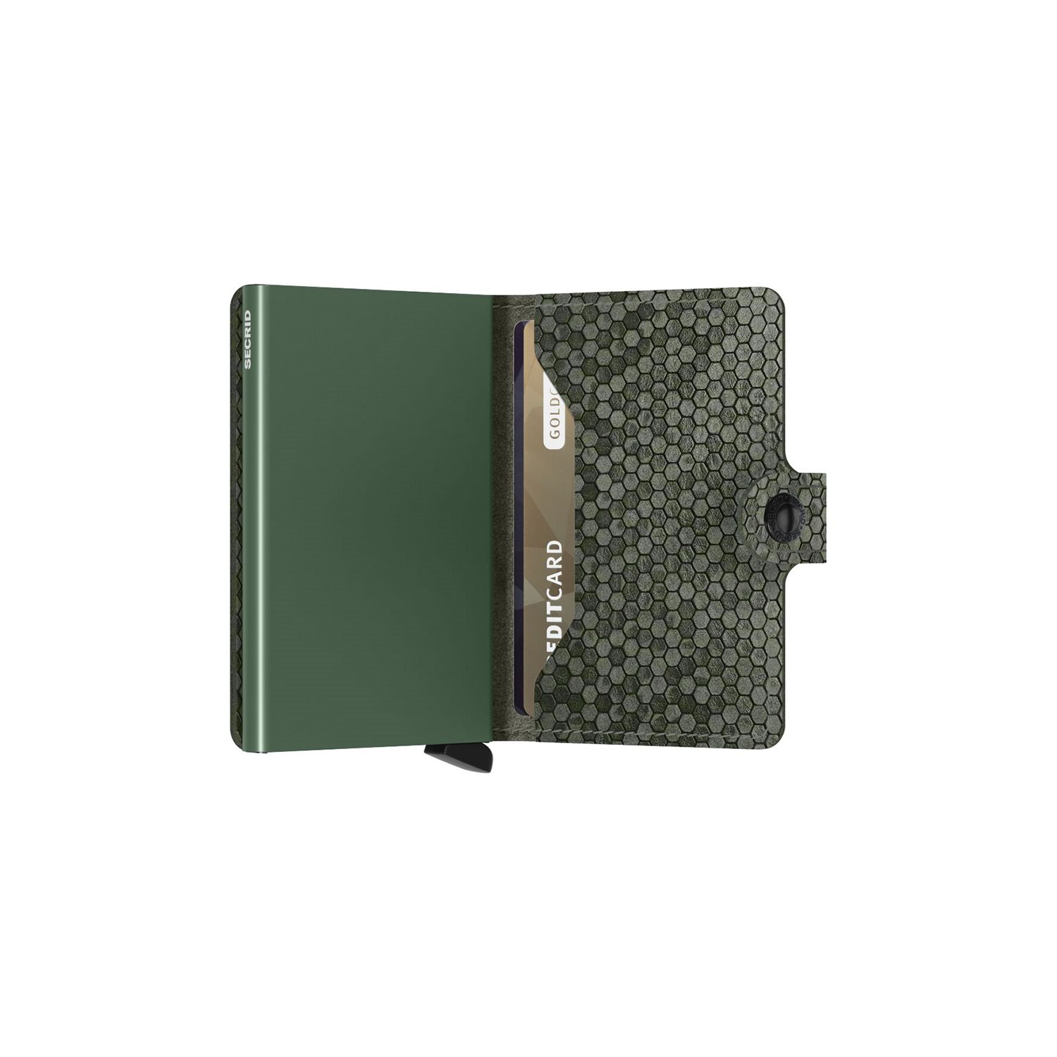 Secrid Miniwallet Hexagon green