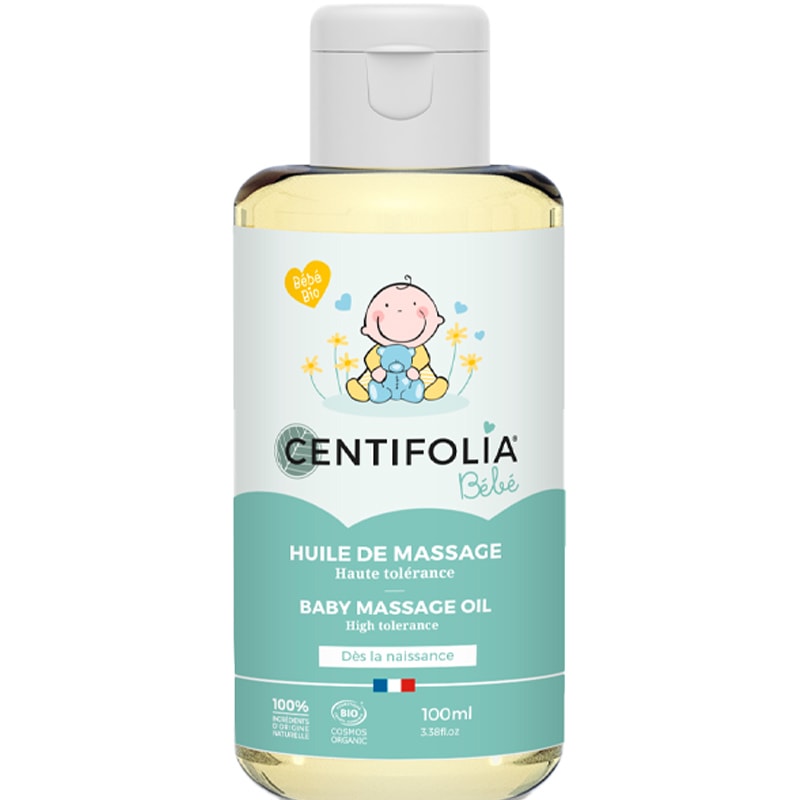 Huile de massage bio - Calendula & Tournesol - Bébé - 100 ml