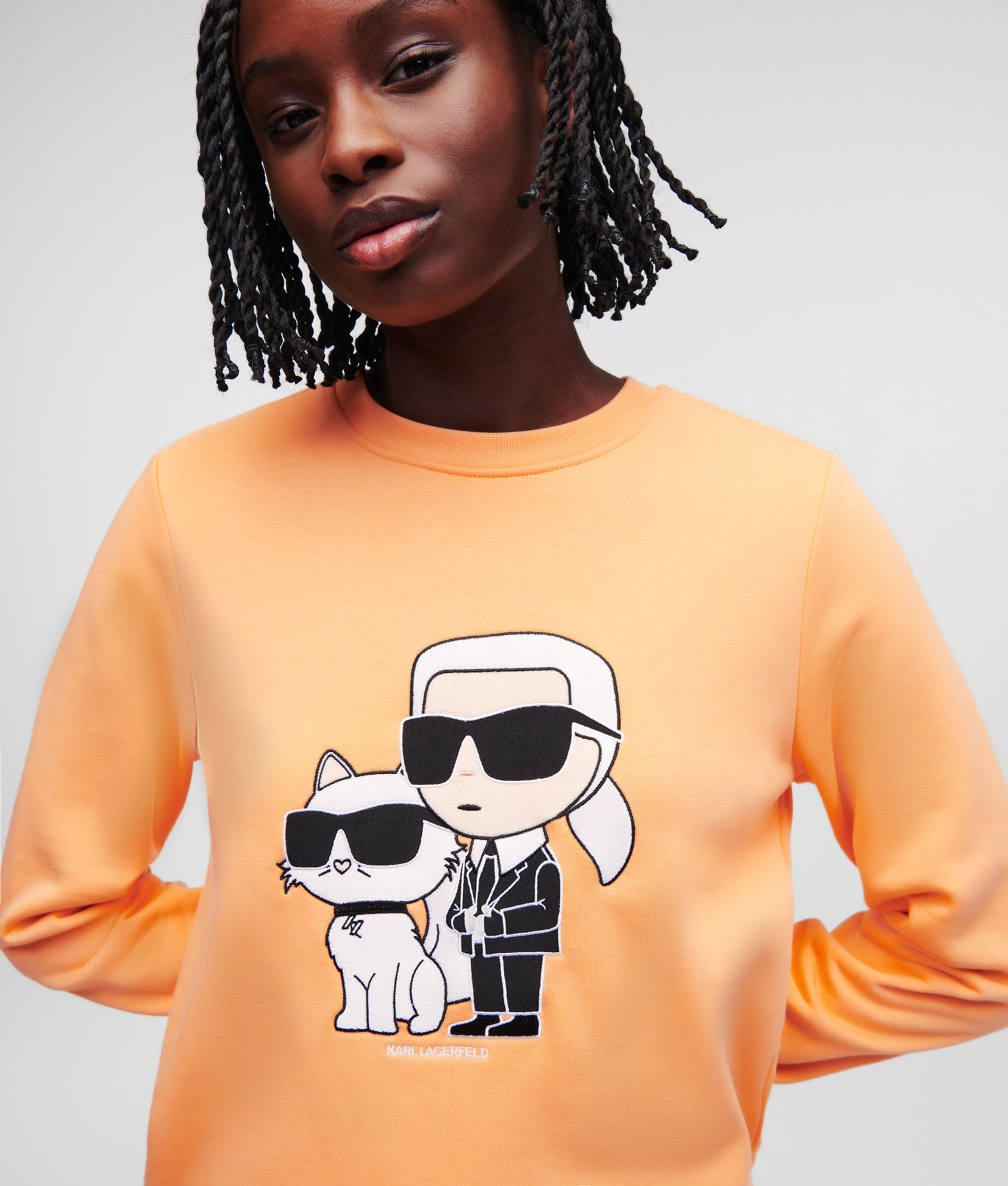 SWEAT-SHIRT KARL IKONIK KARL ET CHOUPETTE