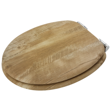 Tiger Toiletbril Hetta MDF Bruin met Softclose