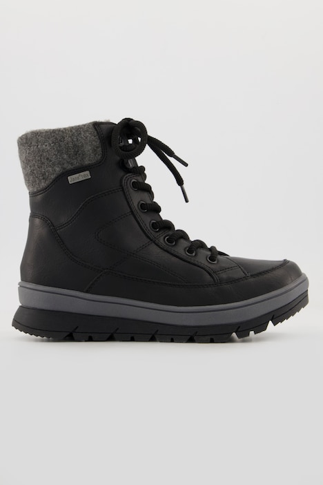 Schnür-Boots, Jana Shoes, recycelt, Weite H