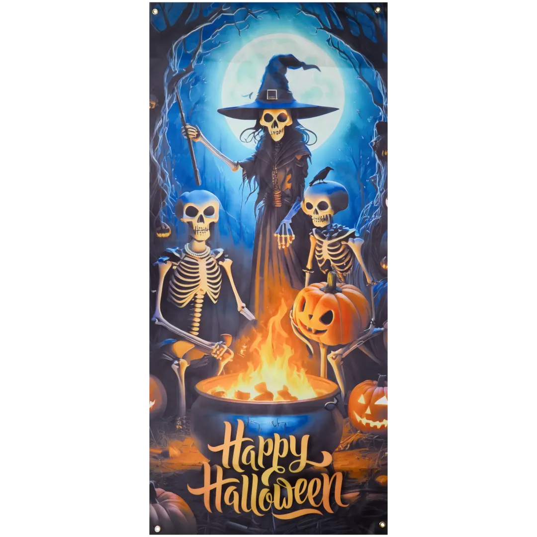 Décoration de porte d'Halloween Cool2Party