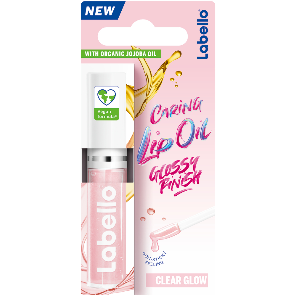 Labello Lip Oil<br>5.5 ml, Applikator, Clear Glow