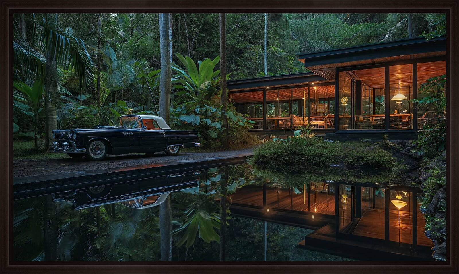 Cars & Pools 02 by Sophia Winters - Limited Edition. Edition of: 150. Signed.