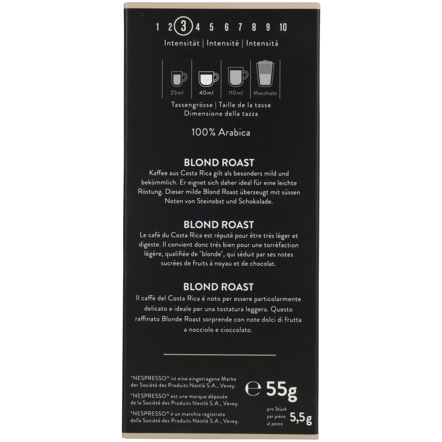 La Mocca Blond Roast 10Caps - Nespresso® kompatibel