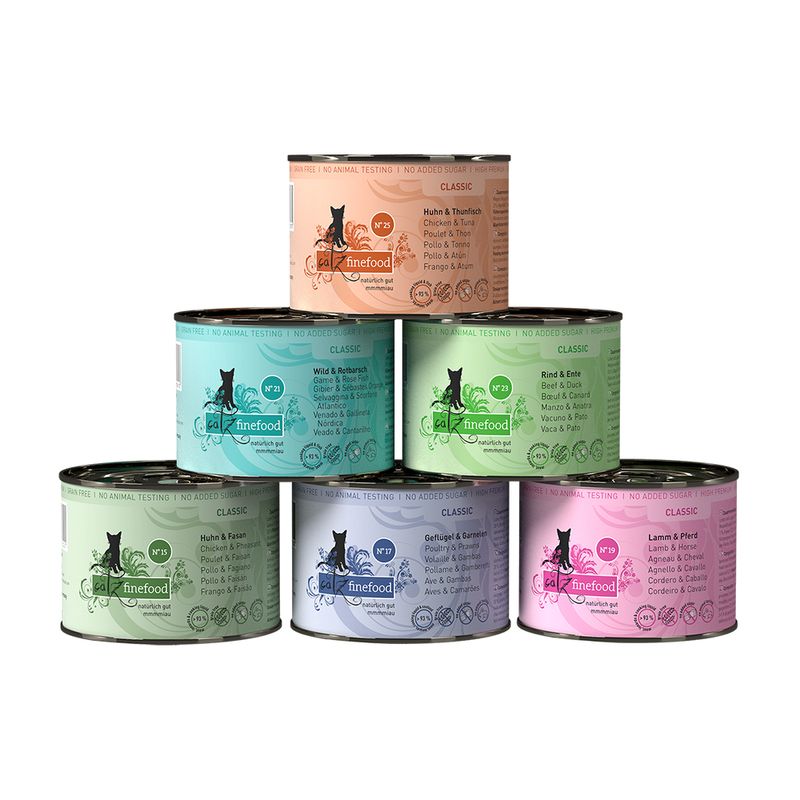 Offre d'essai mixte Catz Finefood 6 x 200 g