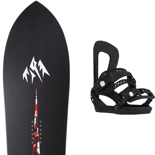 Pack snowboard JONES STORM CHASER + Fix