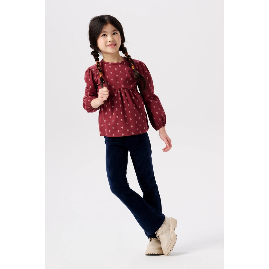 Noppies Langarmshirt Aldine Oxblood Red