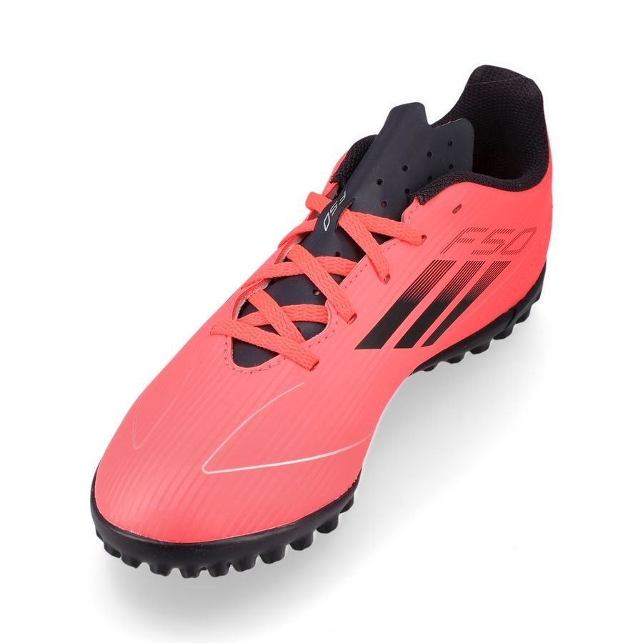 adidas F50 Club TF Vivid Horizon - Turbo/Aurora Black/Argenté Enfant