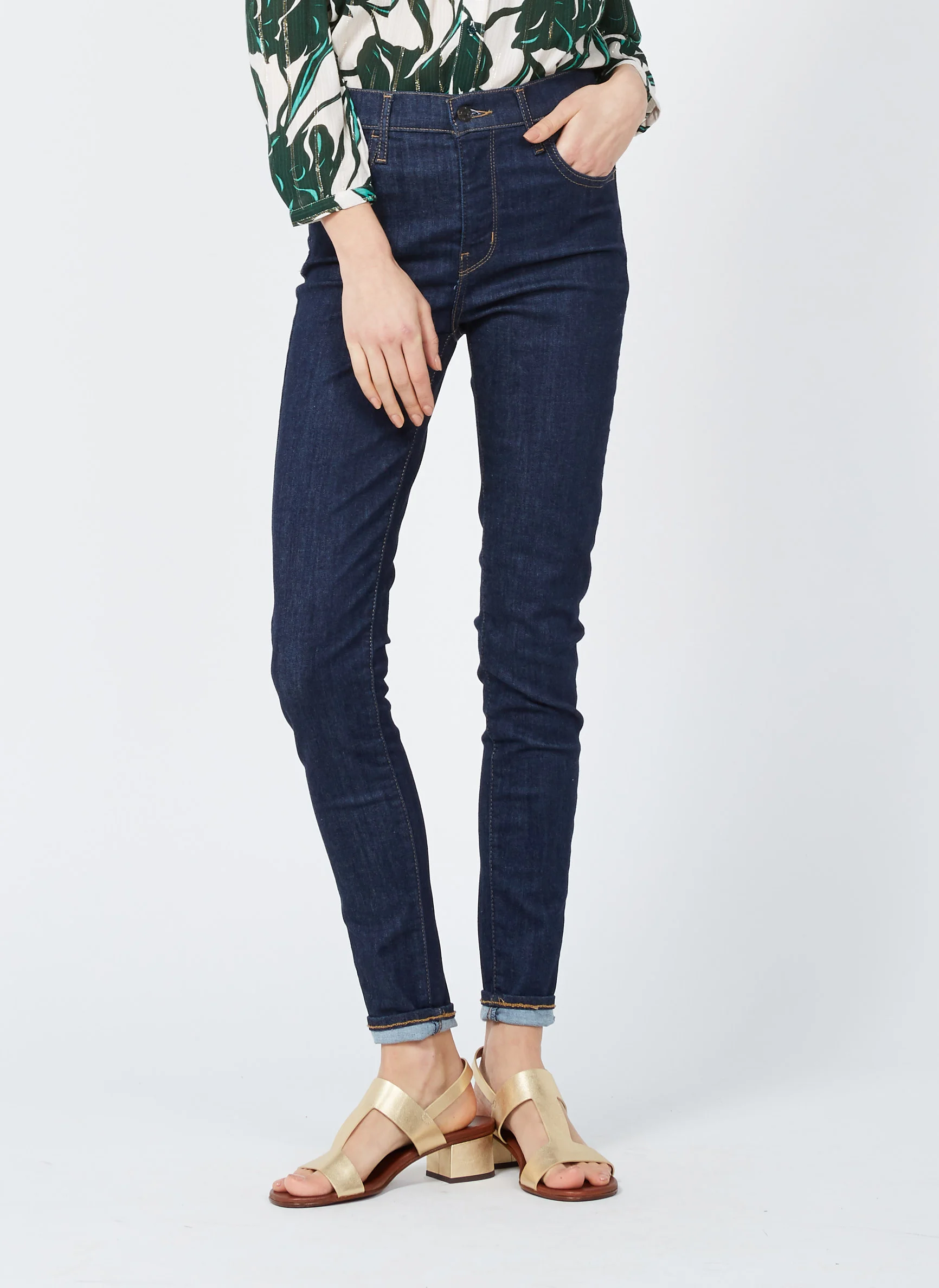 720 HIRISE SUPER SKINNY - Jean 720 High Rise Skinny | Jean brut