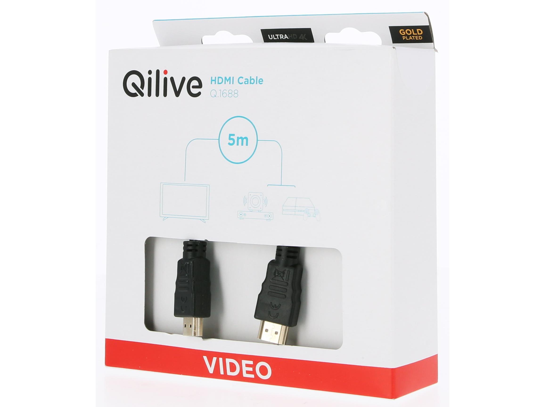 CABO HDMI QILIVE G4217905 4K ETHERNET 5M