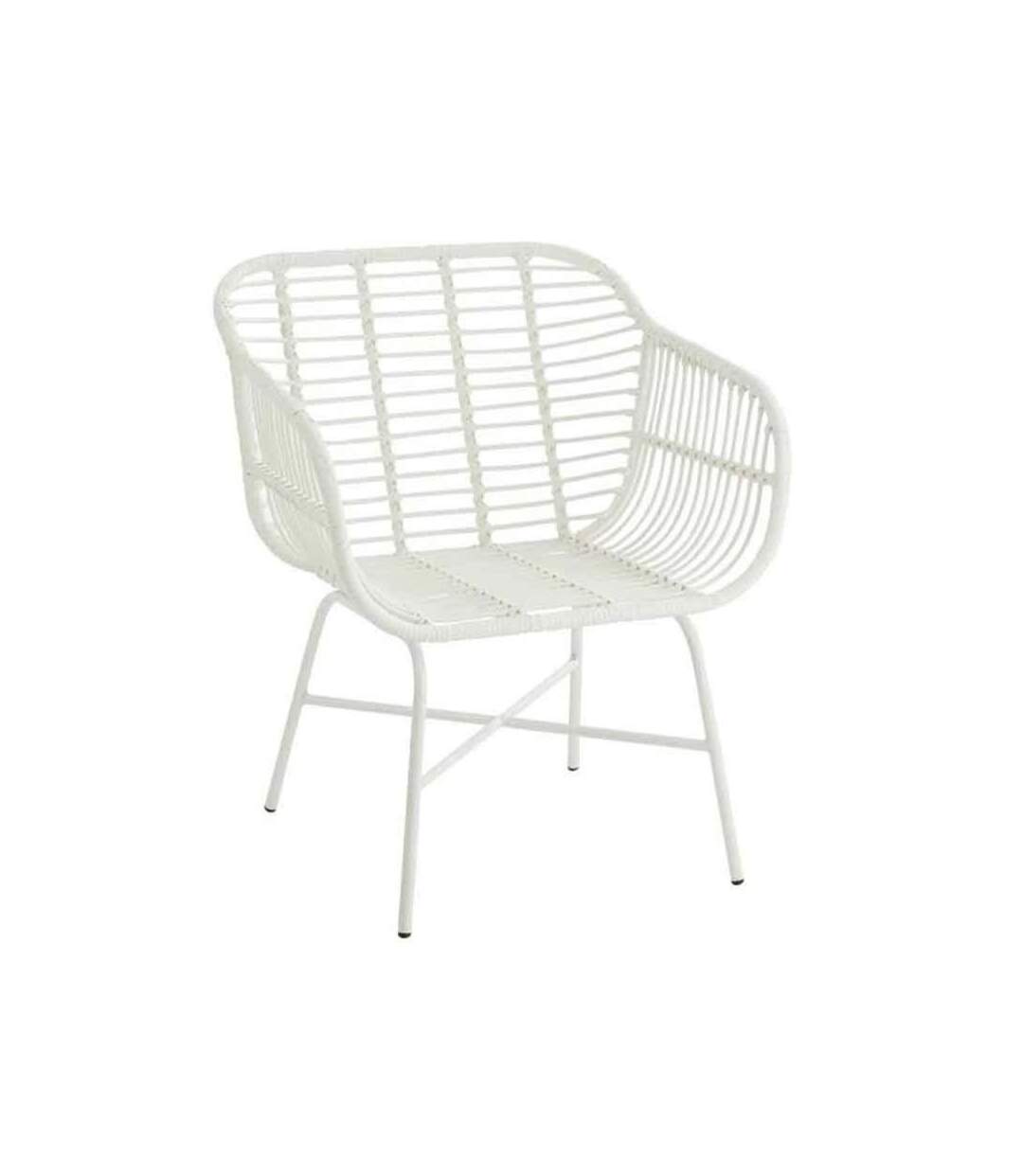 Paris Prix - Chaise De Jardin Design celeste 82cm Blanc