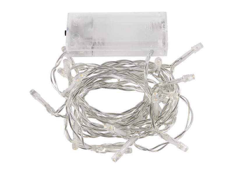 Creativ Company Lichterkette LED 315 cm, Transparent Lichterkette zum Basteln
