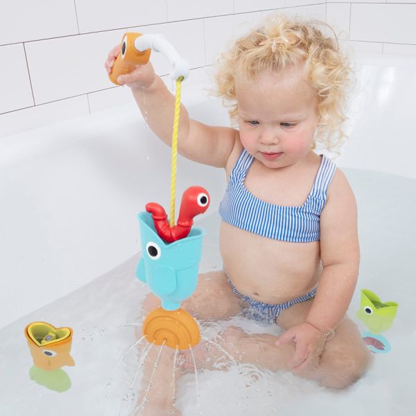 Yookidoo Badspeelgoed - Catch 'N Sprinkle Fishing Set