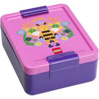 Boîte à goûter LUNCH BOX BEE, lilas