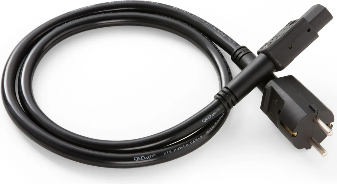 QED XT5 (2 m) Câbles d'alimentation secteur