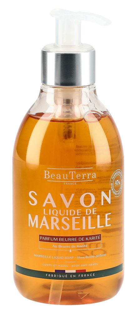 BEAUTERRA Flüssigseife Marseille liq Sheabutter Fl 300 ml