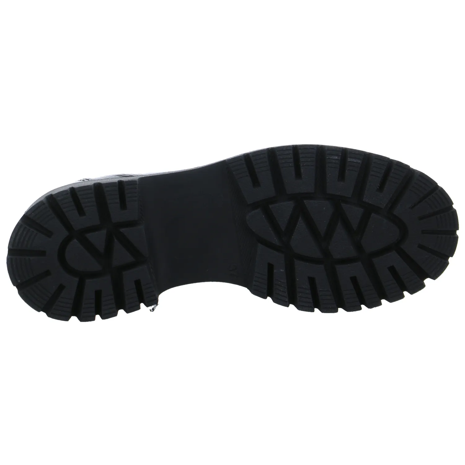SCHUHENGEL Schnürschuh Schwarz Leder
