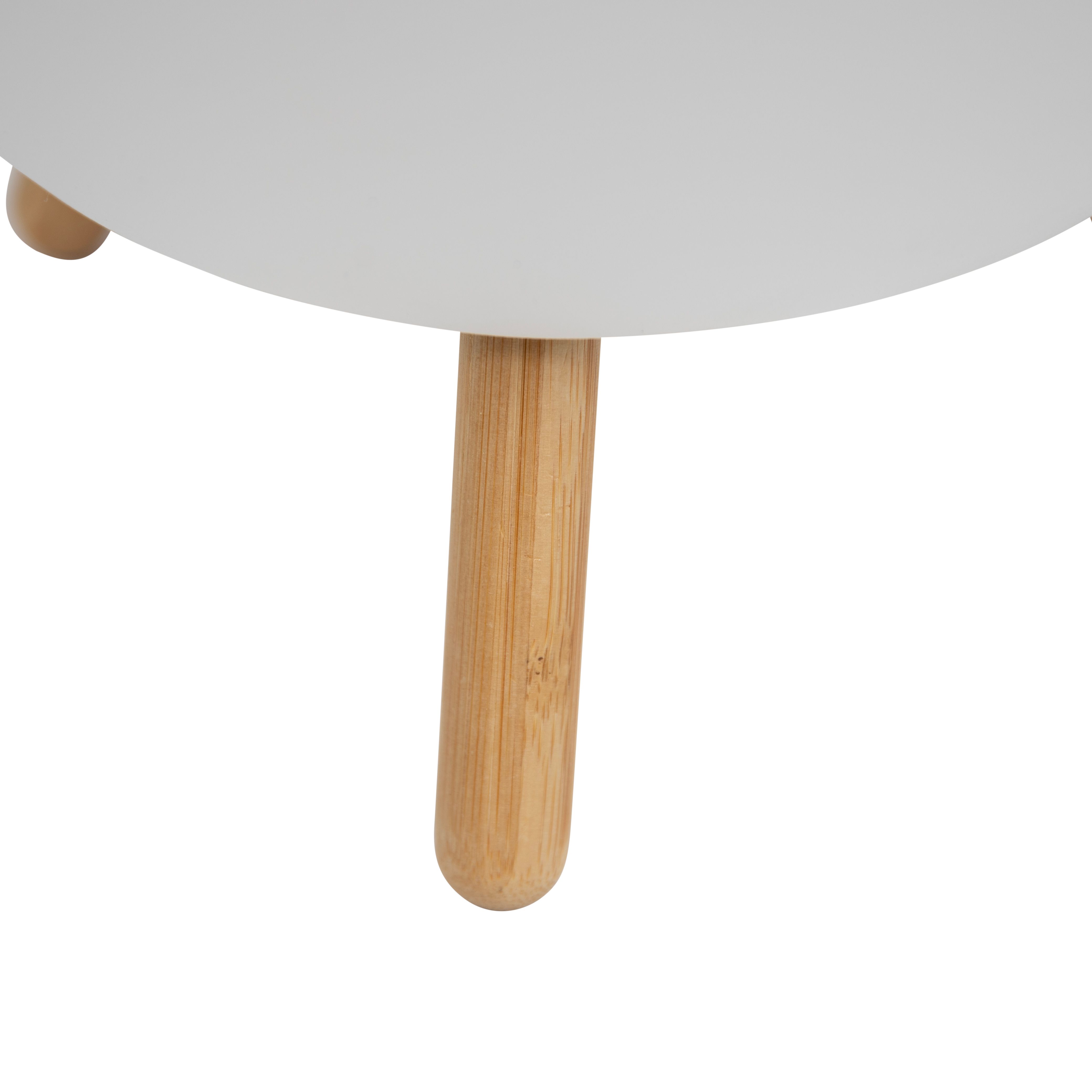 Vloerlamp wit 72,5cm incl. LED en speaker dimbaar RGBW IP44 met afstandsbediening - Apolo