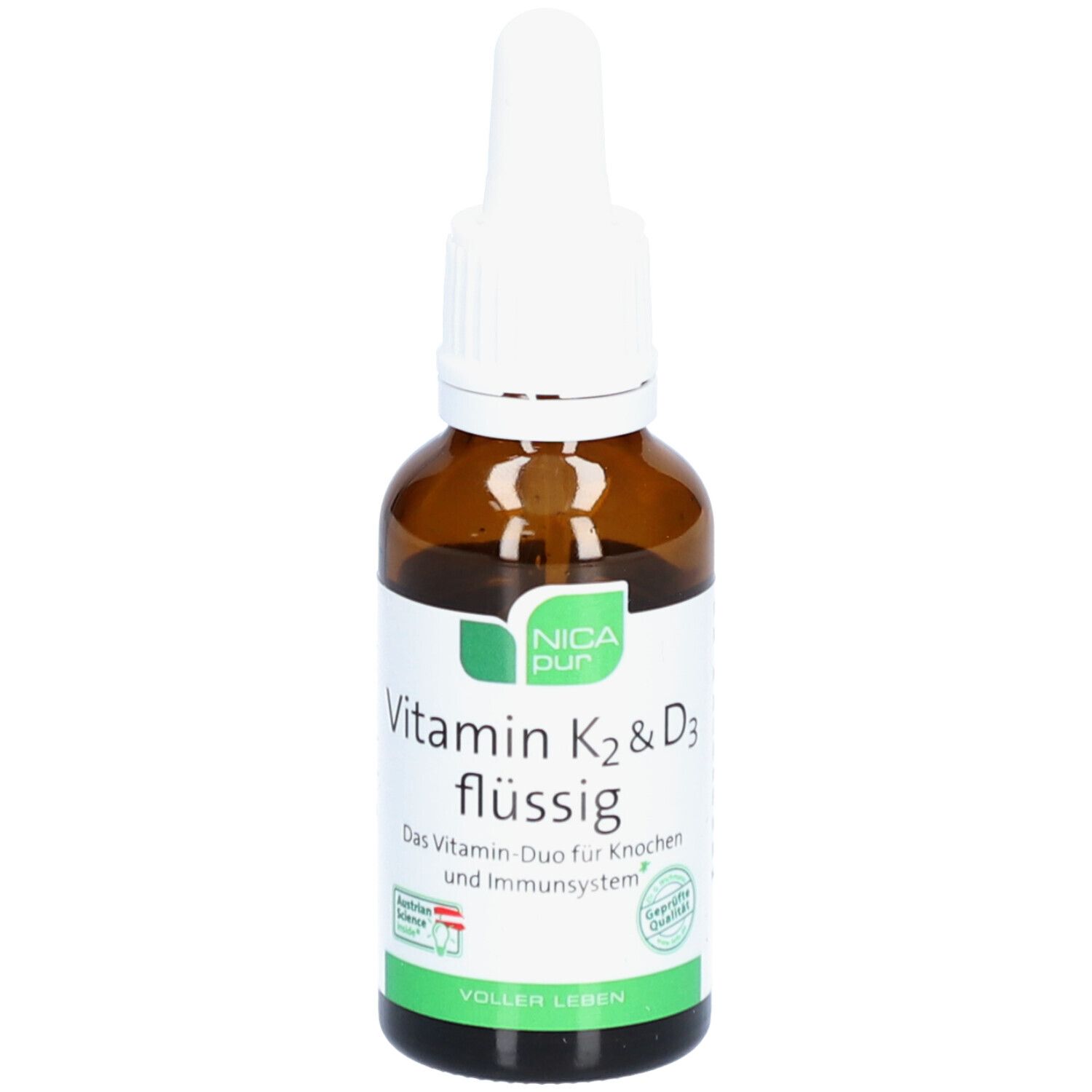 NICApur Vitamin K2 & D3 flüssig