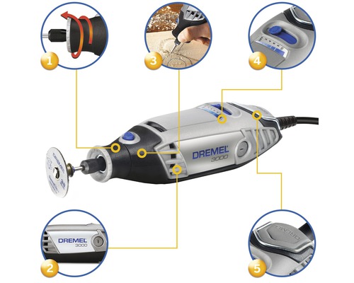 Dremel 3000-15 multitool inclusief accessoires